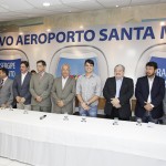 Jackson assina ordem de serviço para ampliação da pista do Aeroporto Santa Maria -