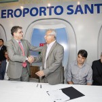 Jackson assina ordem de serviço para ampliação da pista do Aeroporto Santa Maria -