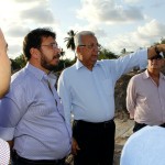 Jackson Barreto visita obra do anel viário no entorno do aeroporto  -