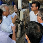 Jackson Barreto visita obra do anel viário no entorno do aeroporto  -