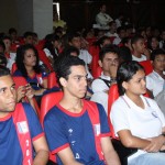 Alunos e professores comemoram os 143 anos do Colégio Atheneu - Fotos: Juarez Silveira/Seed