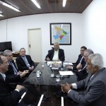 Jackson e presidente da Vale discutem implantação do projeto Carnalita - Jackson e o presidente da Vale