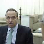 Jackson e presidente da Vale discutem implantação do projeto Carnalita - Jackson e o presidente da Vale