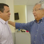 Jackson faz visita de cortesia ao novo diretor de jornalismo da TV Sergipe -