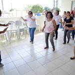 VI Semana da Qualidade de Vida tem início com ginástica e oficina de nutrição - Fotos: Ascom/Educação