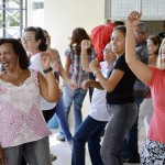 VI Semana da Qualidade de Vida tem início com ginástica e oficina de nutrição - Fotos: Ascom/Educação
