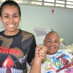 Hemose: Jovens doam sangue e exercitam cidadania - Integrantes do grupo "Galera Sangue Bom" da cidade de N. Sra. do Socorro (Foto: Ascom/FSPH)