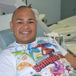 Hemose: Jovens doam sangue e exercitam cidadania - Integrantes do grupo "Galera Sangue Bom" da cidade de N. Sra. do Socorro (Foto: Ascom/FSPH)