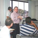 Técnicos da Semarh discutem situação do Programa Água Doce - Fotos: Ascom/Semarh