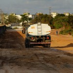 Jackson Barreto visita obra do anel viário no entorno do aeroporto  -