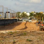 Jackson Barreto visita obra do anel viário no entorno do aeroporto  -