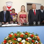Jackson Barreto recebe homenagem da Câmara de São Cristóvão - Rivanda Batalha e Jackson Barreto