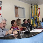 Jackson Barreto recebe homenagem da Câmara de São Cristóvão - Rivanda Batalha e Jackson Barreto