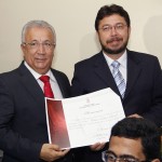 Jackson Barreto recebe homenagem da Câmara de São Cristóvão - Rivanda Batalha e Jackson Barreto