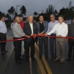 Jackson inaugura rodovia que liga Rosário do Catete a General Maynard - Participaram com Jackson da inauguraçao os prefeitos de General Maynard