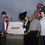 Jackson inaugura rodovia que liga Rosário do Catete a General Maynard - Participaram com Jackson da inauguraçao os prefeitos de General Maynard