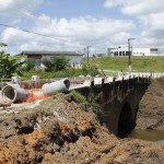 Jackson Barreto visita obras de infraestrutura em cidades do interior sergipano - O secretário Valmor Barbosa / Visita a Riachuelo