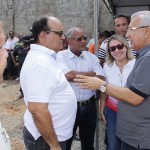 Jackson Barreto visita obras de infraestrutura em cidades do interior sergipano - O secretário Valmor Barbosa / Visita a Riachuelo