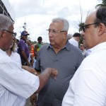 Jackson Barreto visita obras de infraestrutura em cidades do interior sergipano - O secretário Valmor Barbosa / Visita a Riachuelo