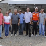 Jackson Barreto visita obras de infraestrutura em cidades do interior sergipano - O secretário Valmor Barbosa / Visita a Riachuelo