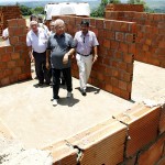Jackson Barreto visita obras de infraestrutura em cidades do interior sergipano - O secretário Valmor Barbosa / Visita a Riachuelo