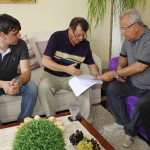 Jackson concede entrevista a rádio Eldorado FM  e visita Bienal de Itabaiana - Visita a Lagarto