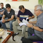 Jackson concede entrevista a rádio Eldorado FM  e visita Bienal de Itabaiana - Visita a Lagarto