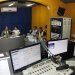 Jackson concede entrevista a rádio Eldorado FM  e visita Bienal de Itabaiana - Visita a Lagarto