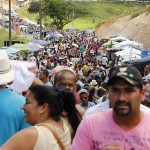 Jackson Barreto acompanha missa em Divina Pastora -