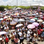 Jackson Barreto acompanha missa em Divina Pastora -