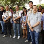 Jackson Barreto acompanha missa em Divina Pastora -
