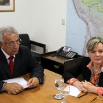 Jackson recebe garantia de liberação de recursos para Hospital do Câncer - Jackson Barreto e ministra Gleisi Hoffmann