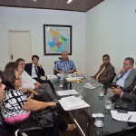 Jackson promove reunião para abordar problemas do Cenam e Usip  - Participaram os secretários Benedito Figueiredo e Luiz Eduardo Oliva