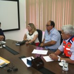 Governo e Prefeitura de Riachuelo discutem ações para solucionar transtornos ocasionados pelas chuvas - Fotos: Ascom/Seinfra