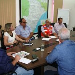 Governo e Prefeitura de Riachuelo discutem ações para solucionar transtornos ocasionados pelas chuvas - Fotos: Ascom/Seinfra