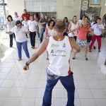 VI Semana da Qualidade de Vida tem início com ginástica e oficina de nutrição - Fotos: Ascom/Educação