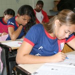 Alunos da rede estadual participam do segundo dia de Simuladão para o Enem - Fotos: Ascom/Seed