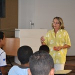 Hemose: Jovens doam sangue e exercitam cidadania - Integrantes do grupo "Galera Sangue Bom" da cidade de N. Sra. do Socorro (Foto: Ascom/FSPH)