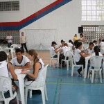 Alunos e professores participam da etapa final do Torneio de Matemática - Fotos: Ascom/Seed