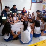 Projeto Amigos do Samu realiza ação educativa em escola particular - Fotos: Ascom/SES