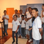 Museu da Gente Sergipana recebe visita de deficientes auditivos - Grupos da Apada em visita ao Museu da Gente Sergipana (Fotos: Nucom / Instituto Banese)