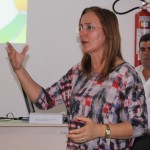 Governo do Estado promove ciclo de palestras aos irrigantes da Cohidro - A engenheira agrônoma e gerente de Defesa Vegetal da Emdagro