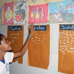 Alunos contam história da miscigenação do Brasil em vídeo selecionado pelo MEC - A estudante Emily Vitória da Silva Santos / Fotos: Juarez Silveira/Seed