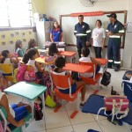 Projeto Amigos do Samu realiza ação educativa em escola particular - Fotos: Ascom/SES