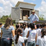 Alunos de escola pública visitam perímetro da Cohidro em Lagarto - Alunos de escola pública visitam perímetro em Lagarto / Fotos: Ascom/Cohidro