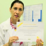 Bancos de Leite Humano de Sergipe recebem prêmio Ouro  -  A gerente do Banco de Leite Humano (BLH) Marly Sarney