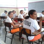 Internas do Prefem ensaiam para apresentação no Teatro Atheneu - Fotos: Ascom/Sejuc