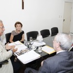 Jackson recebe presidente do TJSE e desembargadores em audiência - Fotos: Marcos Rodrigues/ASN