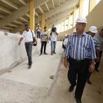 Jackson vistoria obras do Batistão e viaduto do Detran - Visita às obras do viaduto do Detran (Fotos: Marcos Rodrigues/ASN)