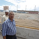 Jackson vistoria obras do Batistão e viaduto do Detran - Visita às obras do viaduto do Detran (Fotos: Marcos Rodrigues/ASN)